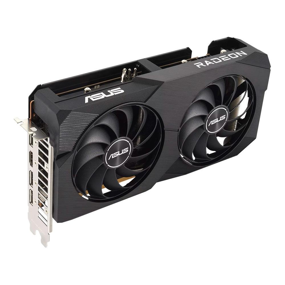 Placa de Vídeo RX 6600 V2 ASUS Dual AMD Radeon, 8GB, GDDR6 - 90YV0GP2-M0NA00