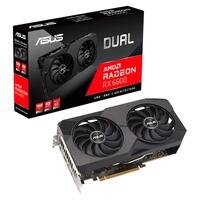 Placa de Vídeo RX 6600 V2   2x fan. 2x Diversão. Oferecendo a mais recente experiência de arquitetura AMD RDNA 2 na sua forma mais pura, o ASUS Dual R