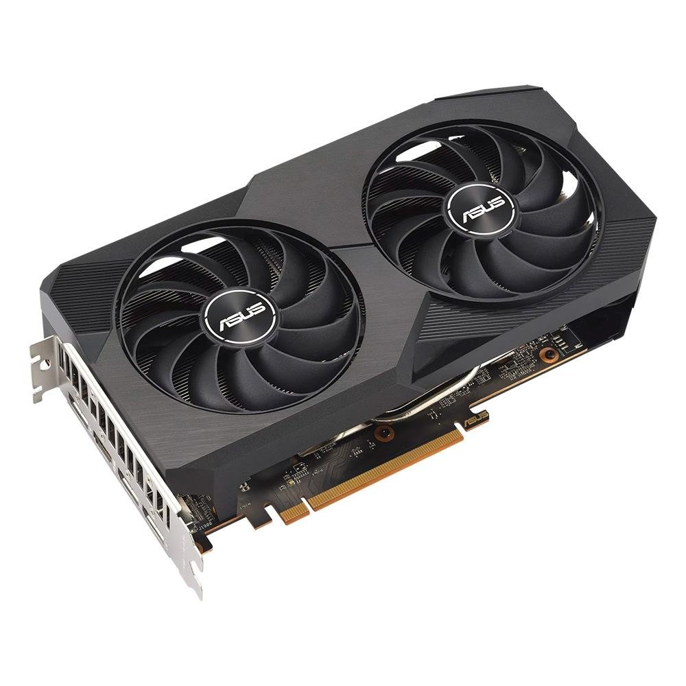 Placa de Vídeo RX 6600 V2 ASUS Dual AMD Radeon, 8GB, GDDR6 - 90YV0GP2-M0NA00