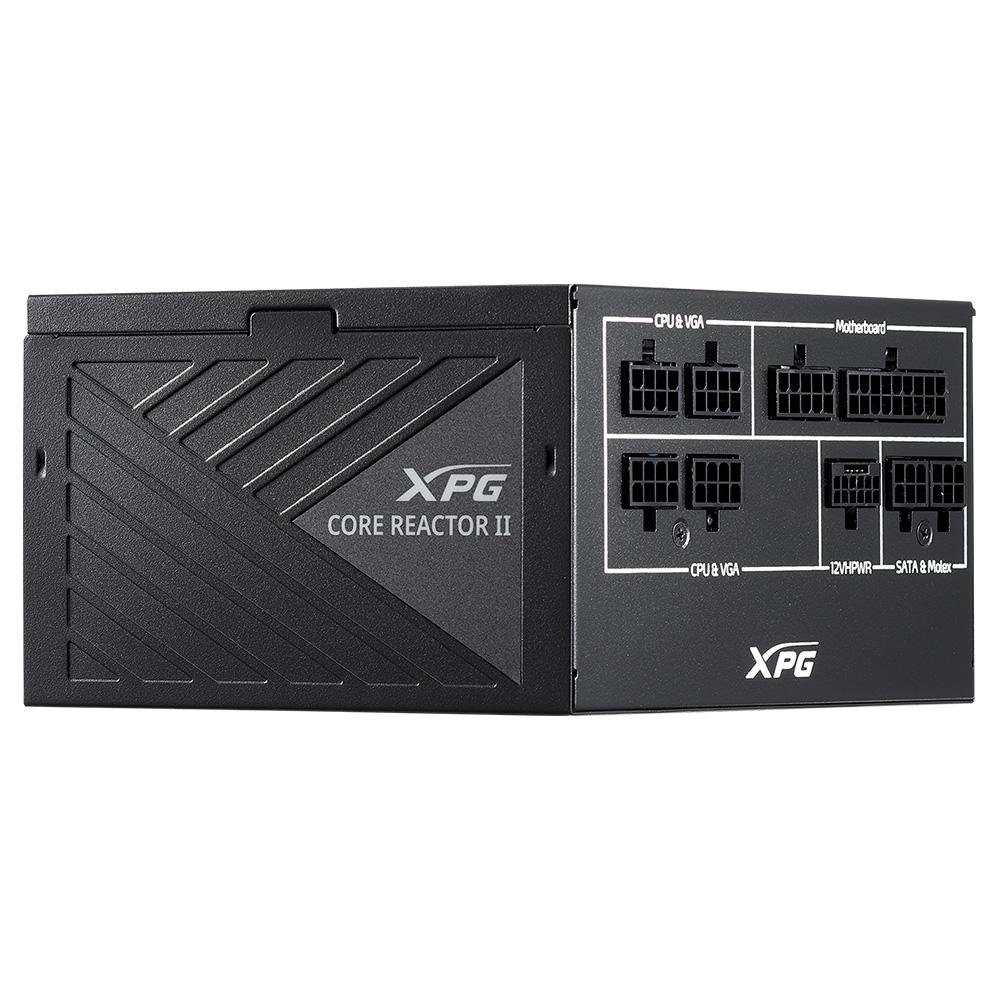 Imagem 4 de 4 do produto Fonte XPG Core Reactor II 650G-BKCBR, 650W, 80 Plus Gold, Modular, PFC Ativo, Sem Cabos, Preto - 75261175
