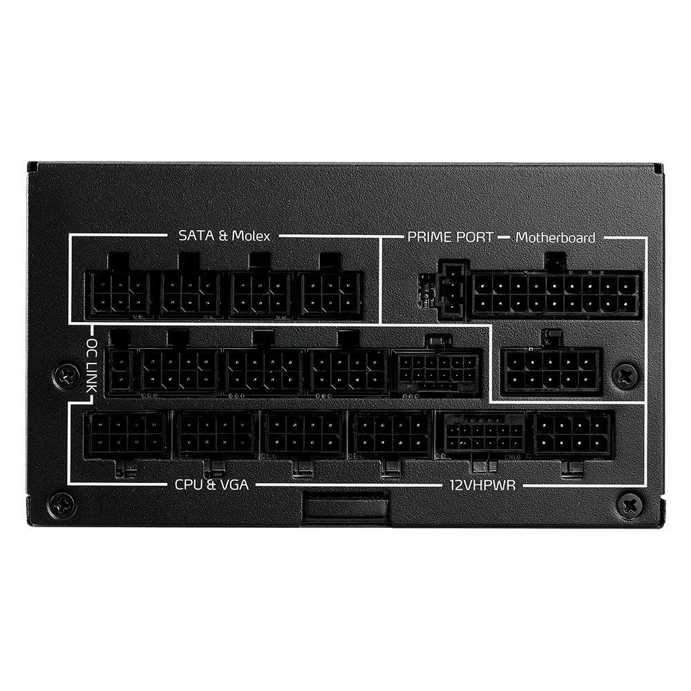 Fonte XPG Fusion 1600T-BKCBR, 1600W, 80 Plus Titanium, Modular, PFC Ativo, Preto - 75261087 Fonte XPG Fusion 1600T-BKCBR, 1600W, 80 Plus Titanium, Modular, PFC Ativo, Preto - 75261087