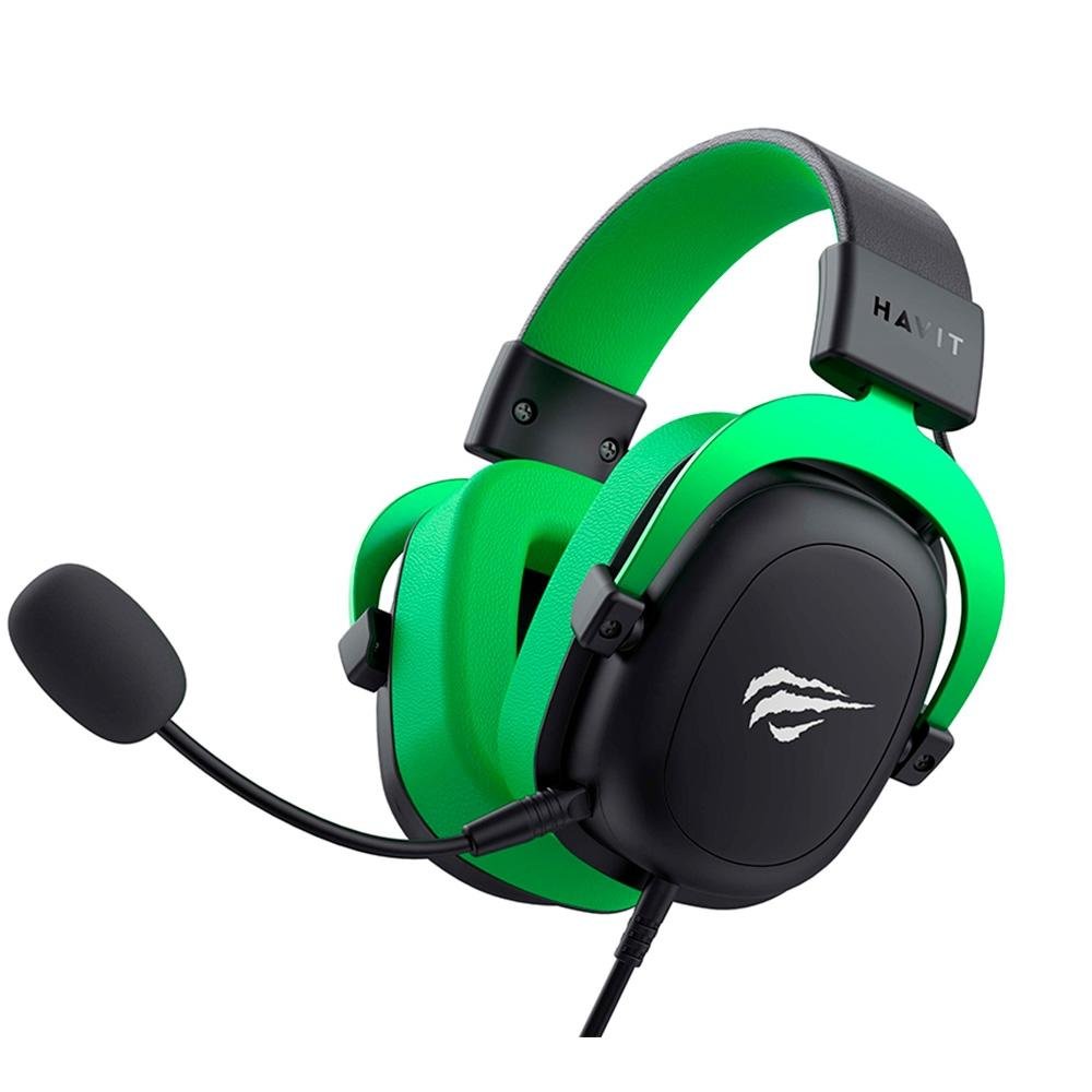 Headset Gamer Havit H2002D, Driver 53mm, P3, Compatível com ( Balão.info) ONE e PS4, Verde ( Balão.info - foto 5
