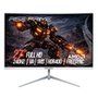 Monitor Gamer Curvo Rise Mode Prime 27", Full HD, 240Hz, 1ms, VA, FreeSync, HDR 400, HDMI e DisplayPort, Branco - RM-MOG-27C240FH-W