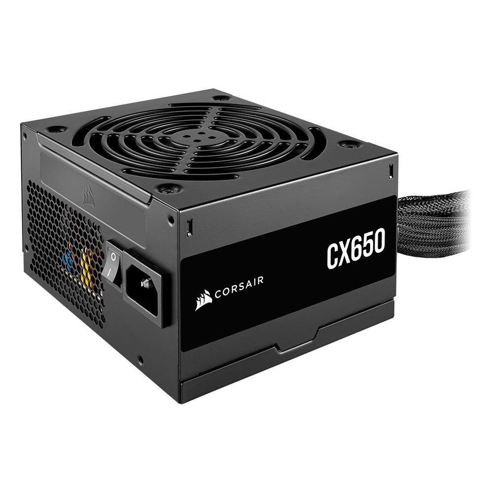 Fonte Corsair CX Series CX650, 650W, 80 Plus Bronze, Com Cabo, Preto - CP-9020278-BR - view 2