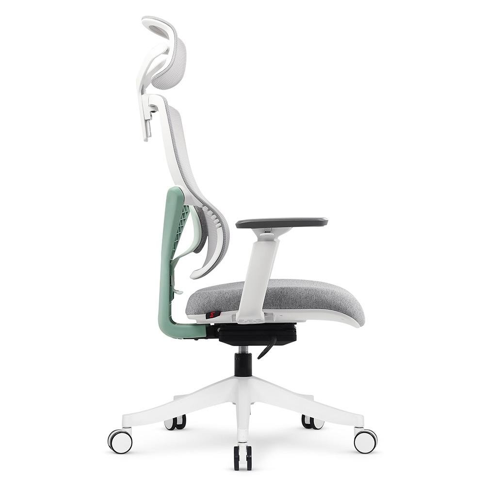 Cadeira de Escritório Ergonômica DT3 Yura, Até 120kg, Apoio de Braço 3D, Verde - 14044-3 - view 3