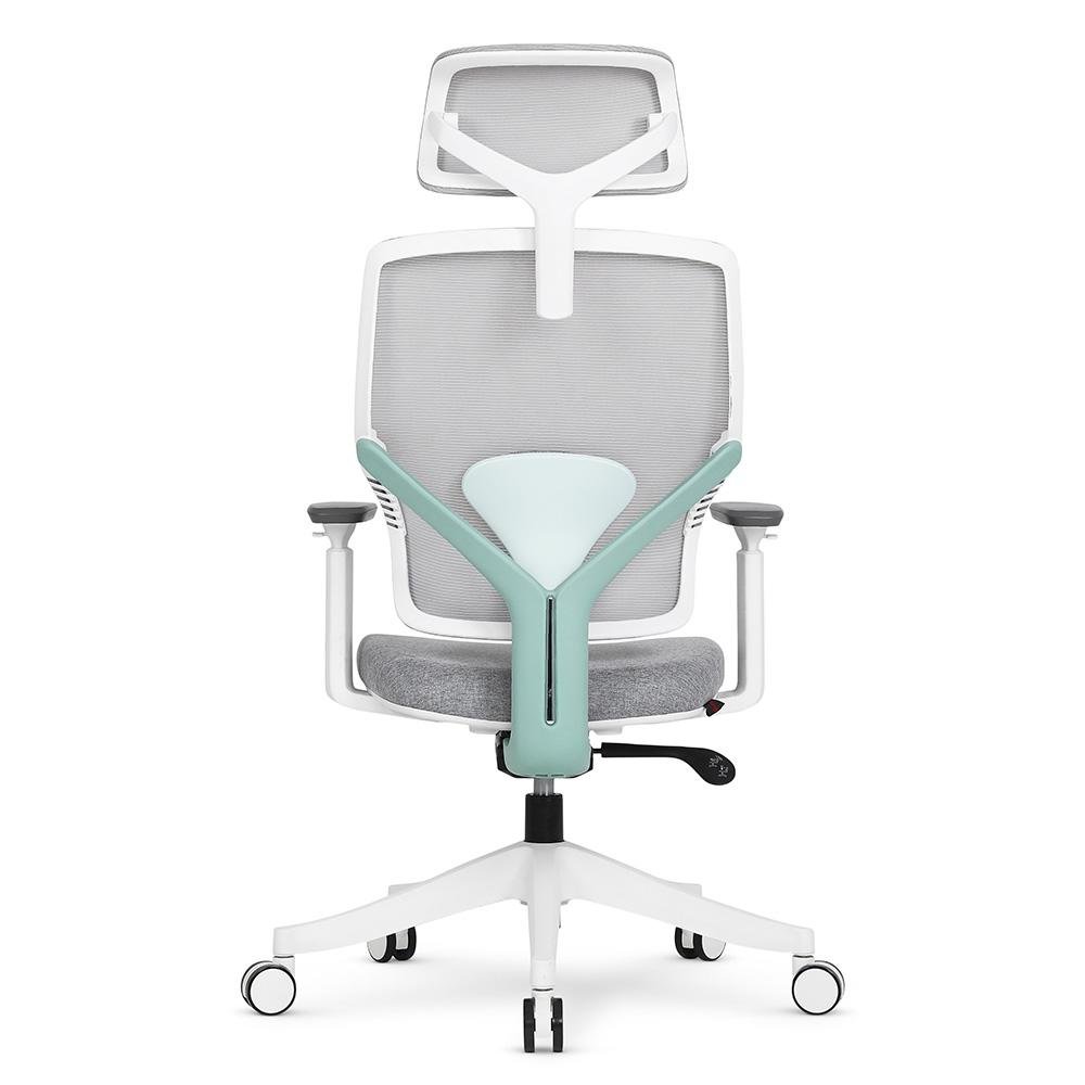 Cadeira de Escritório Ergonômica DT3 Yura, Até 120kg, Apoio de Braço 3D, Verde - 14044-3 - view 5