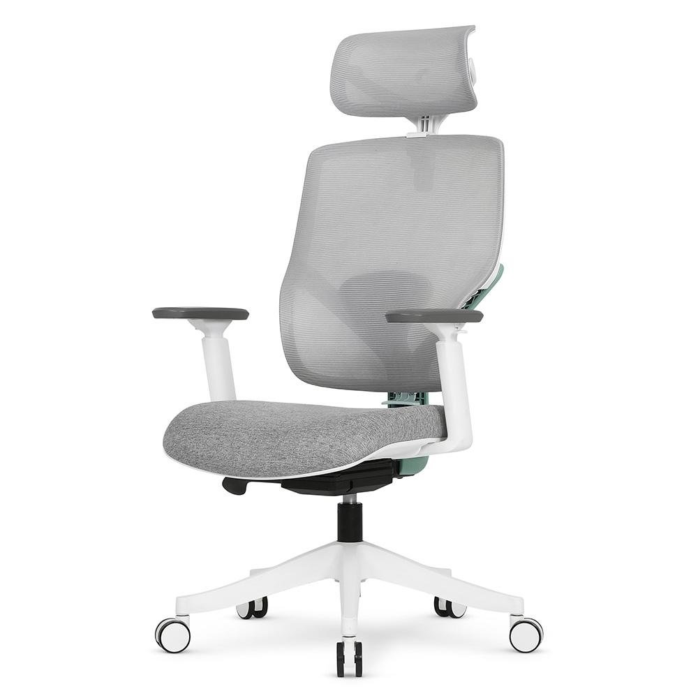 Cadeira de Escritório Ergonômica DT3 Yura, Até 120kg, Apoio de Braço 3D, Verde - ( Balão.info)-3 - foto 8