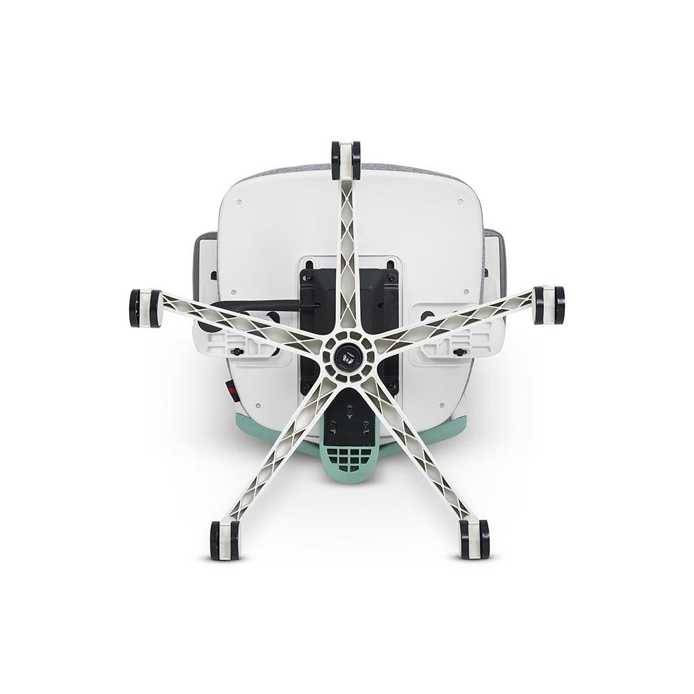 Cadeira de Escritório Ergonômica DT3 Yura, Até 120kg, Apoio de Braço 3D, Verde - ( Balão.info)-3 - foto 10
