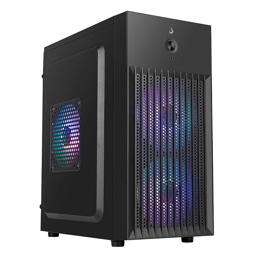 Gabinete Rise Mode Office X1 Black Sem Fans