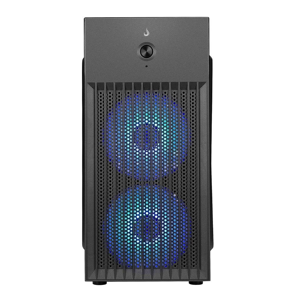 Gabinete Office Rise Mode X1 Black, Mini Tower, M-ATX, Sem FANs, Preto - RM-GA-OFX1-FB - view 5