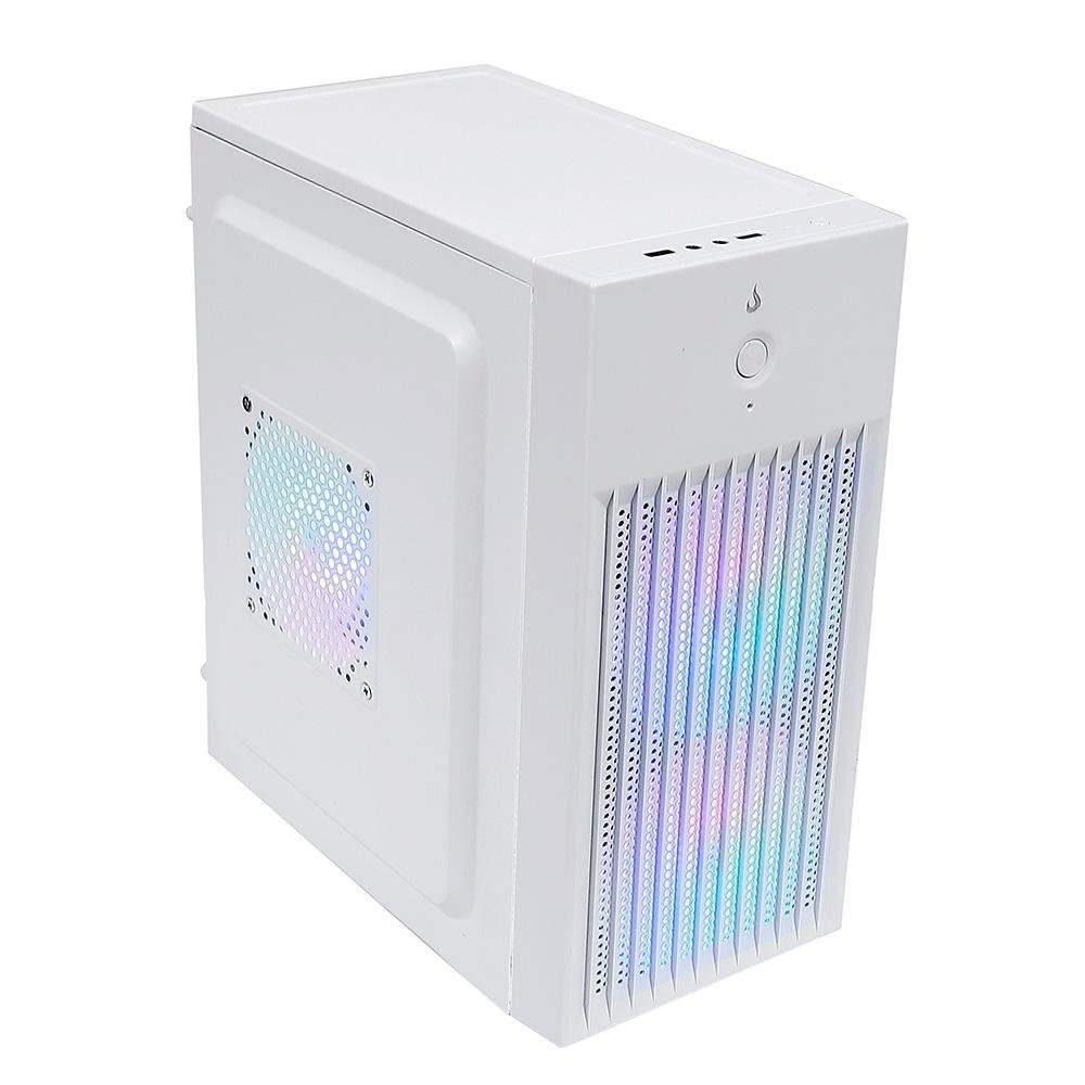 Gabinete Office Rise Mode X1 White, Mini Tower, M-ATX, Sem FANs, Branco - RM-GA-OFX1-FW - view 3