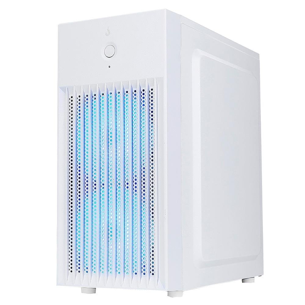 Gabinete Office Rise Mode X1 White, Mini Tower, M-ATX, Sem FANs, Branco - RM-GA-OFX1-FW - view 2
