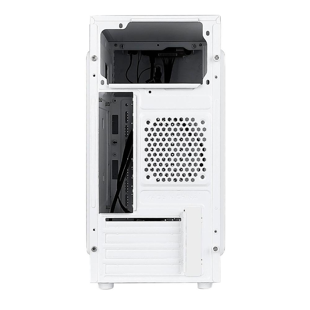 Gabinete Office Rise Mode X1 White, Mini Tower, M-ATX, Sem FANs, Branco - RM-GA-OFX1-FW - view 7
