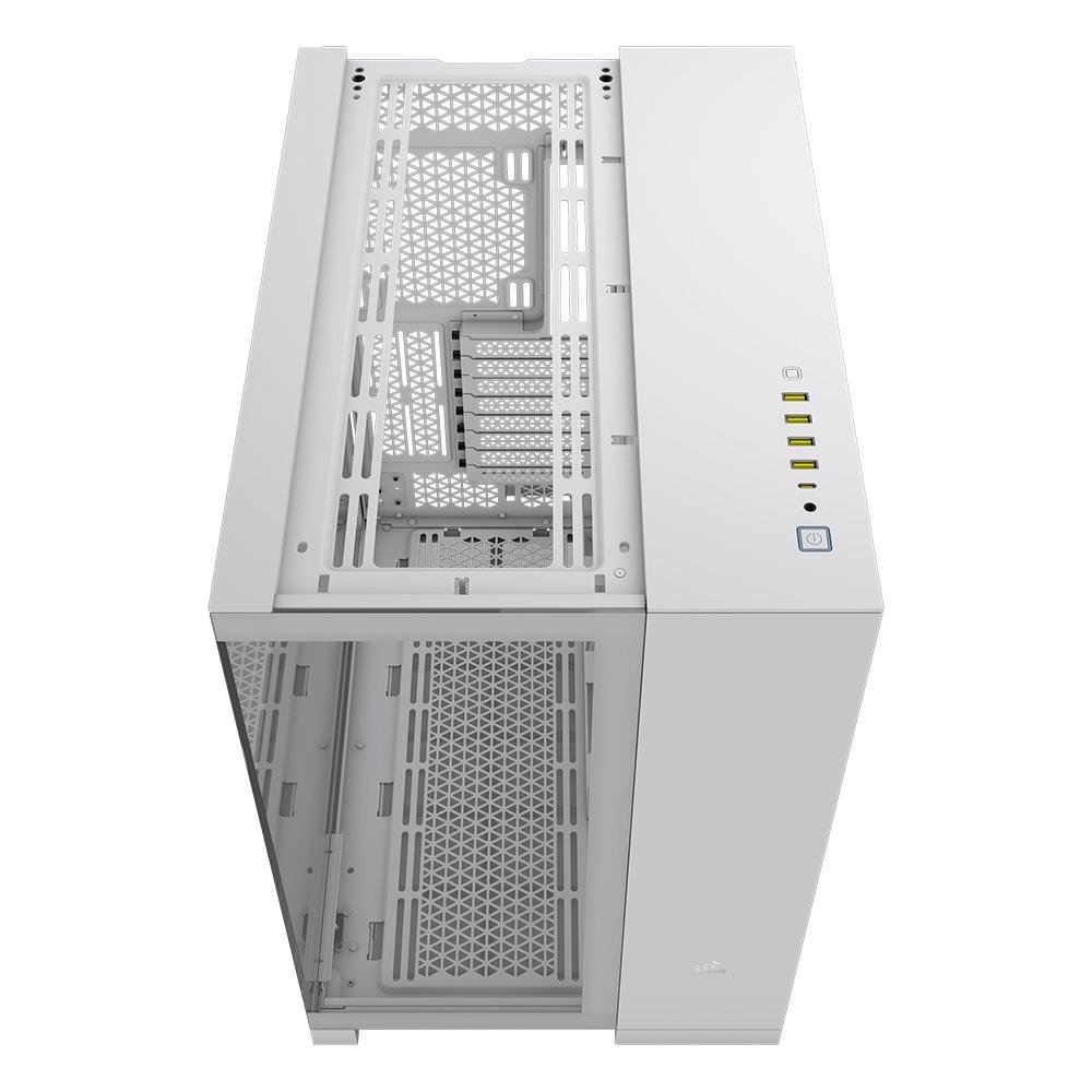 Gabinete Gamer Corsair 6500X Branco | KaBuM!