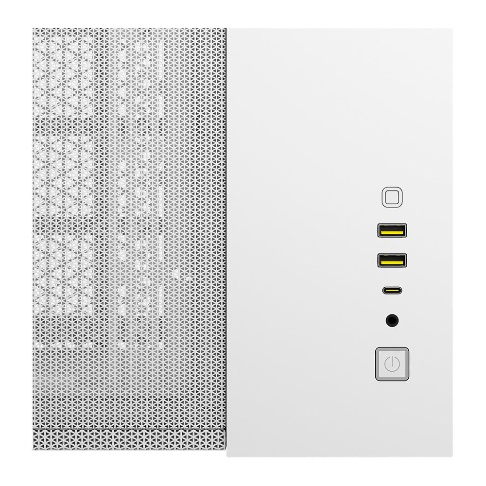 Gabinete Gamer Corsair 2500D, Mini-Tower, M-ATX, Lateral em Vidro Temperado, Sem FANs, Branco - CC-9011264-WW - view 8
