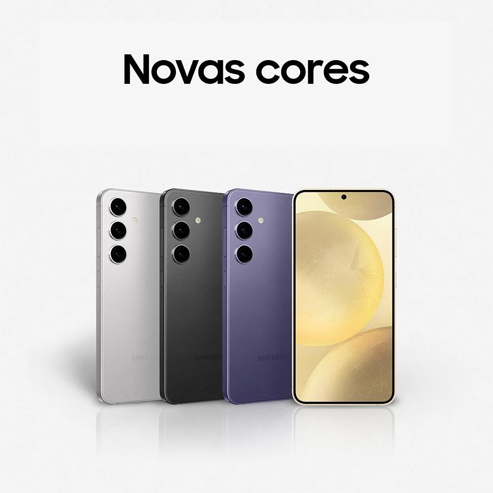 Imagem 3 de 11 do produto Smartphone Samsung Galaxy S24, Galaxy AI, Câmera Tripla 50MP, Tela de 6.2" 1-120Hz, 256GB, 8GB de RAM, eSIM, Violeta - SM-S921BZVSZTO