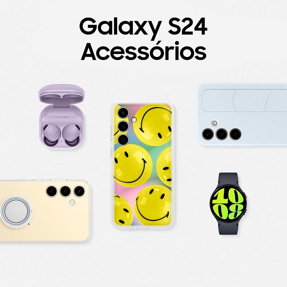 Imagem 7 de 11 do produto Smartphone Samsung Galaxy S24, Galaxy AI, Câmera Tripla 50MP, Tela de 6.2" 1-120Hz, 256GB, 8GB de RAM, eSIM, Violeta - SM-S921BZVSZTO