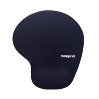 Mousepad Maxprint, 23x19.5cm, com Apoio em Gel Smart, Preto - 60000097