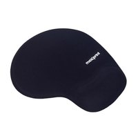 Mousepad Maxprint, 23x19.5cm, com Apoio em Gel Smart, Preto - 60000097
