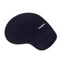Mousepad Maxprint, 23x19.5cm, com Apoio em Gel Smart, Preto - 60000097
