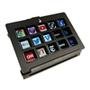Mesa Controladora de Stream Rise Mode Vision 02 Alumínio, 15 Teclas LCD, Premium, Preto - RM-MC-02-B