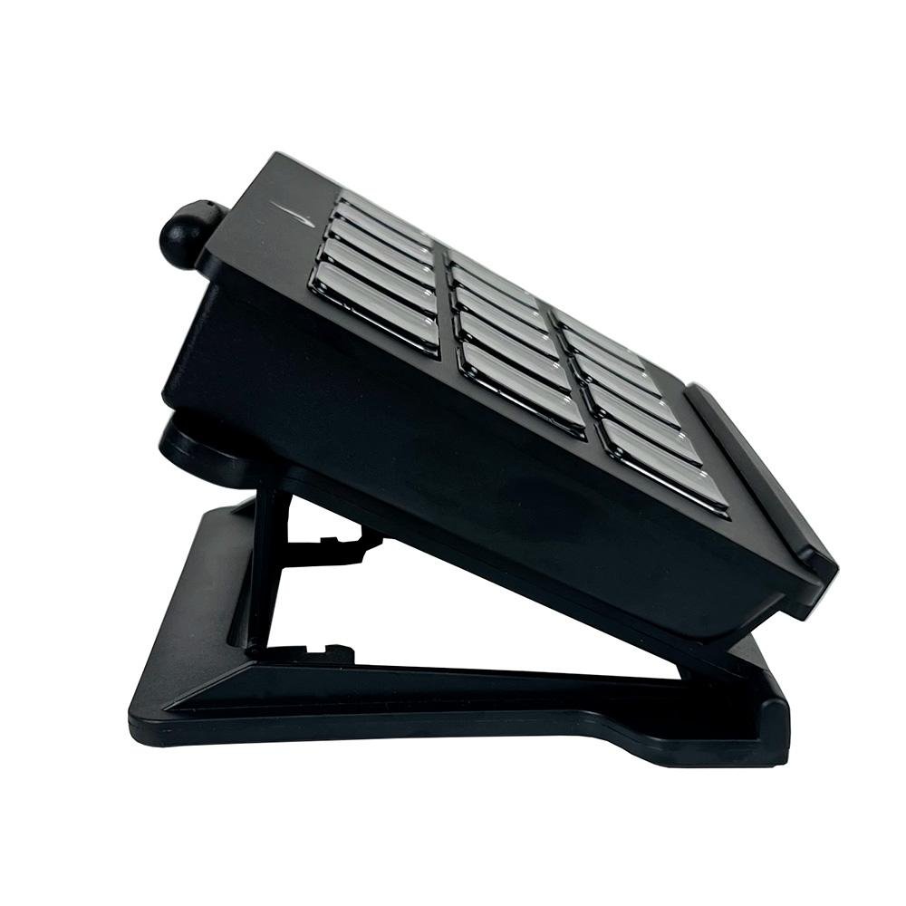 Mesa Controladora de Stream Rise Mode Vision 02 Alumínio, 15 Teclas LCD, Premium, Preto - RM-MC-02-B Mesa Controladora de Stream Rise Mode Vision 02 Alumínio, 15 Teclas LCD, Premium, Preto - RM-MC-02-B