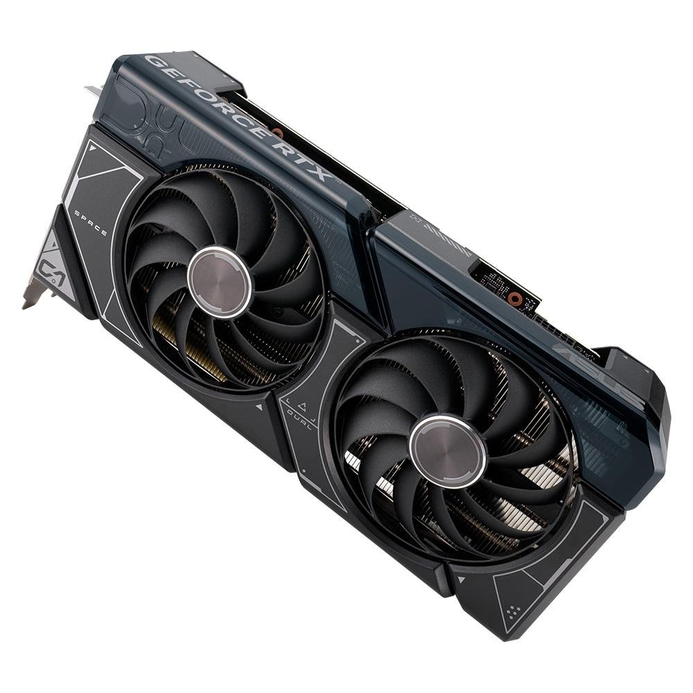 Imagem 5 de 9 do produto Placa de Vídeo RTX 4070 Super OC DUAL O12G ASUS NVIDIA GeForce, 12GB GDDR6X, DLSS, Ray Tracing - DUAL-RTX4070S-O12G
