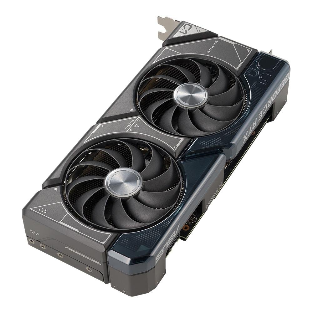 Imagem 4 de 9 do produto Placa de Vídeo RTX 4070 Super OC DUAL O12G ASUS NVIDIA GeForce, 12GB GDDR6X, DLSS, Ray Tracing - DUAL-RTX4070S-O12G