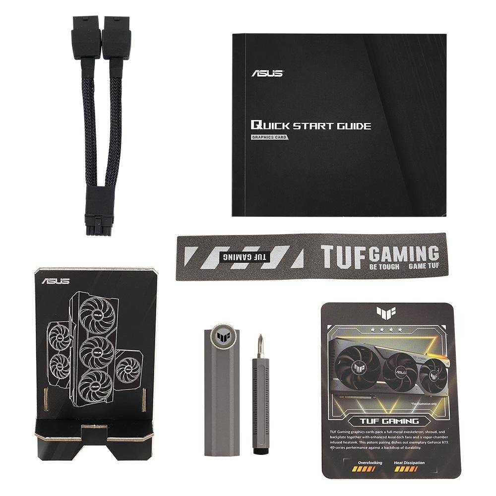 Imagem 13 de 14 do produto Placa de Vídeo RTX 4070 TI Super ASUS NVIDIA TUF 16G Gaming, 16GB GDDR6X, DLSS, Ray Tracing -  90YV0KF1-M0NA00