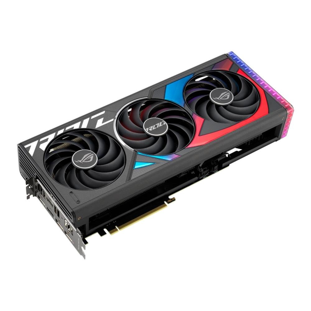 Imagem 2 de 14 do produto Placa de Vídeo RTX 4070 Ti Super ASUS ROG Strix OC Edition NVIDIA GeForce, 16GB GDDR6X, DLSS3 - ROG-STRIX-RTX4070TIS-O16G-GAMING