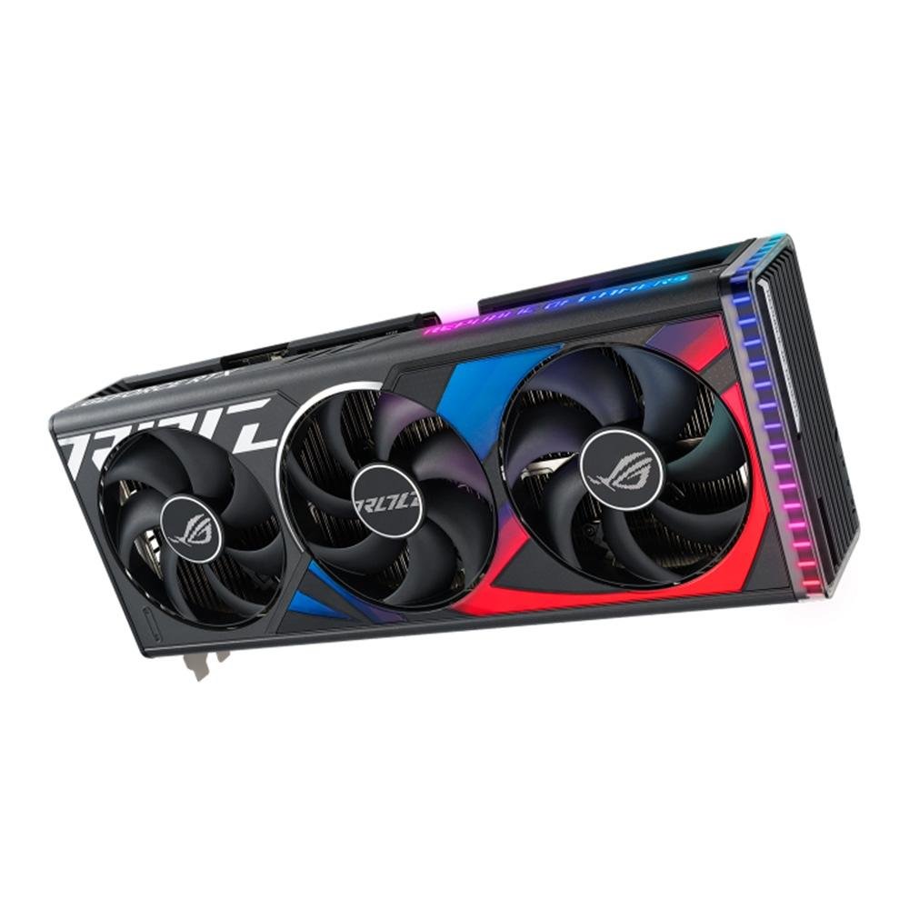 Placa de Vídeo RTX 4080 Super ROG Strix OC Edition O16G ASUS NVIDIA GeForce, 16GB GDDR6X, DLSS, Ray Tracing - 90YV0KB0-M0NA00 Placa de Vídeo RTX 4080 Super ROG Strix OC Edition O16G ASUS NVIDIA GeForce, 16GB GDDR6X, DLSS, Ray Tracing - 90YV0KB0-M0NA00