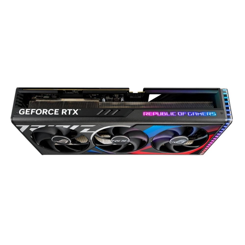 Imagem 10 de 16 do produto Placa de Vídeo RTX 4080 Super ROG Strix OC Edition O16G ASUS NVIDIA GeForce, 16GB GDDR6X, DLSS, Ray Tracing - 90YV0KB0-M0NA00