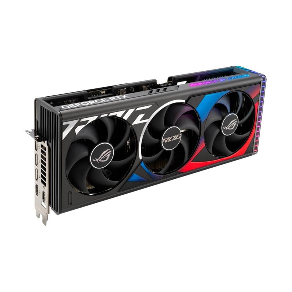 Placa de Vídeo RTX 4080 Super ROG Strix OC Edition O16G ASUS NVIDIA GeForce, 16GB GDDR6X, DLSS, Ray Tracing - 90YV0KB0-M0NA00 Placa de Vídeo RTX 4080 Super ROG Strix OC Edition O16G ASUS NVIDIA GeForce, 16GB GDDR6X, DLSS, Ray Tracing - 90YV0KB0-M0NA00