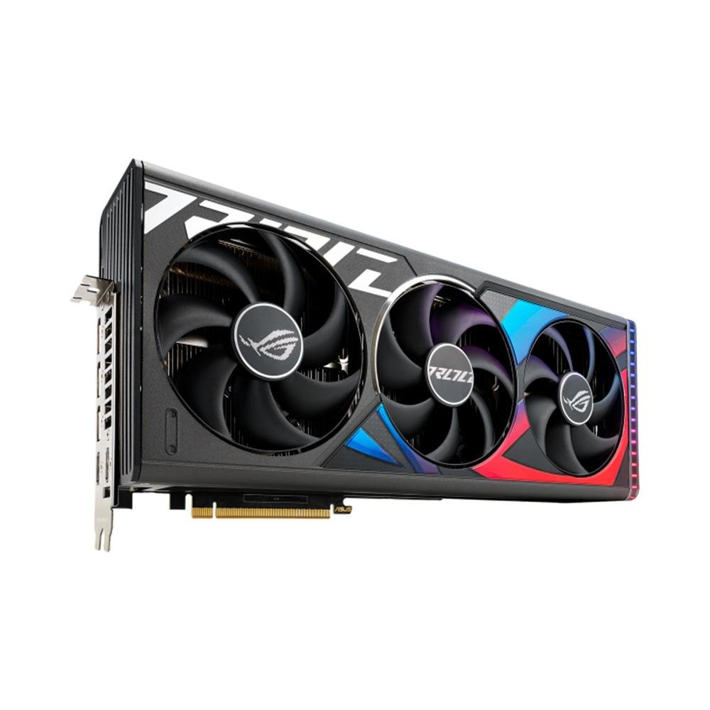Placa de Vídeo RTX 4080 Super ROG Strix OC Edition O16G ASUS NVIDIA GeForce, 16GB GDDR6X, DLSS, Ray Tracing - 90YV0KB0-M0NA00 Placa de Vídeo RTX 4080 Super ROG Strix OC Edition O16G ASUS NVIDIA GeForce, 16GB GDDR6X, DLSS, Ray Tracing - 90YV0KB0-M0NA00