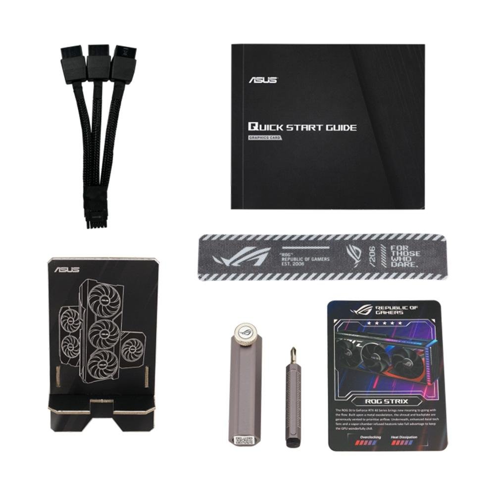 Imagem 16 de 16 do produto Placa de Vídeo RTX 4080 Super ROG Strix OC Edition O16G ASUS NVIDIA GeForce, 16GB GDDR6X, DLSS, Ray Tracing - 90YV0KB0-M0NA00
