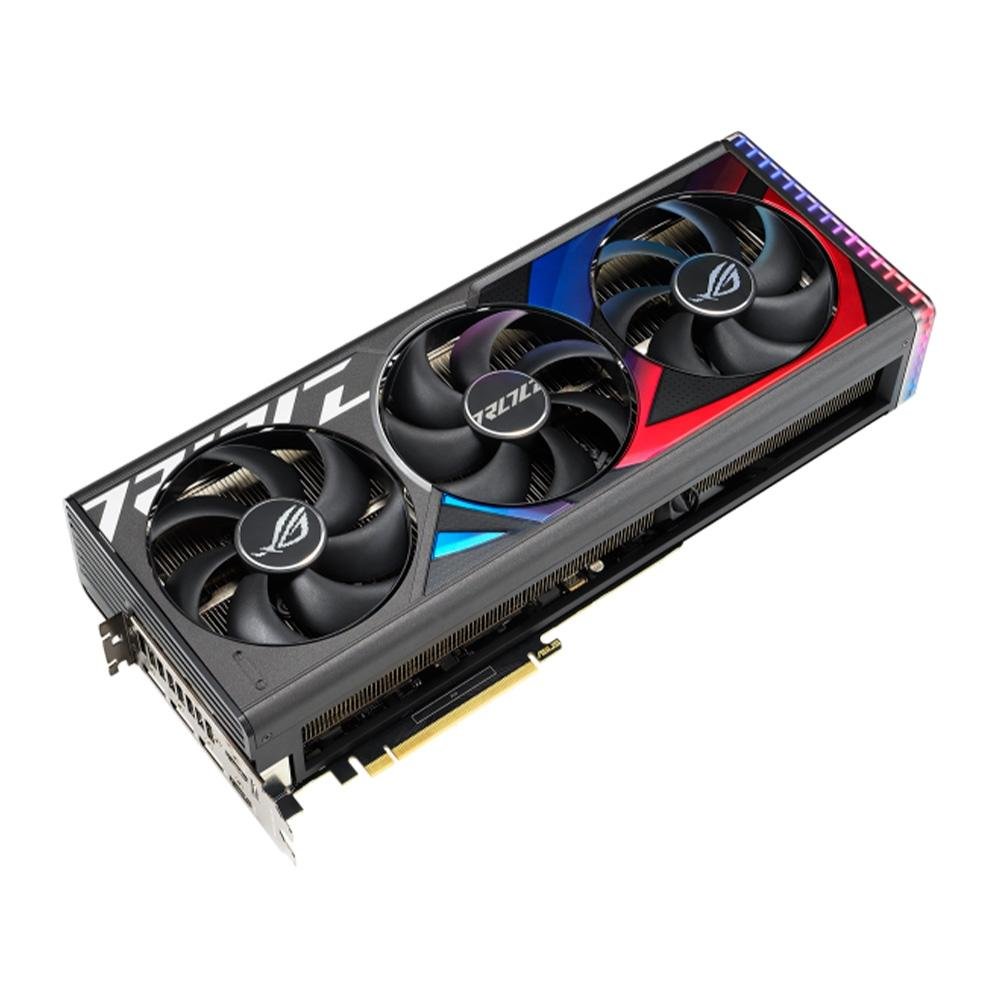 Imagem 9 de 16 do produto Placa de Vídeo RTX 4080 Super ROG Strix OC Edition O16G ASUS NVIDIA GeForce, 16GB GDDR6X, DLSS, Ray Tracing - 90YV0KB0-M0NA00
