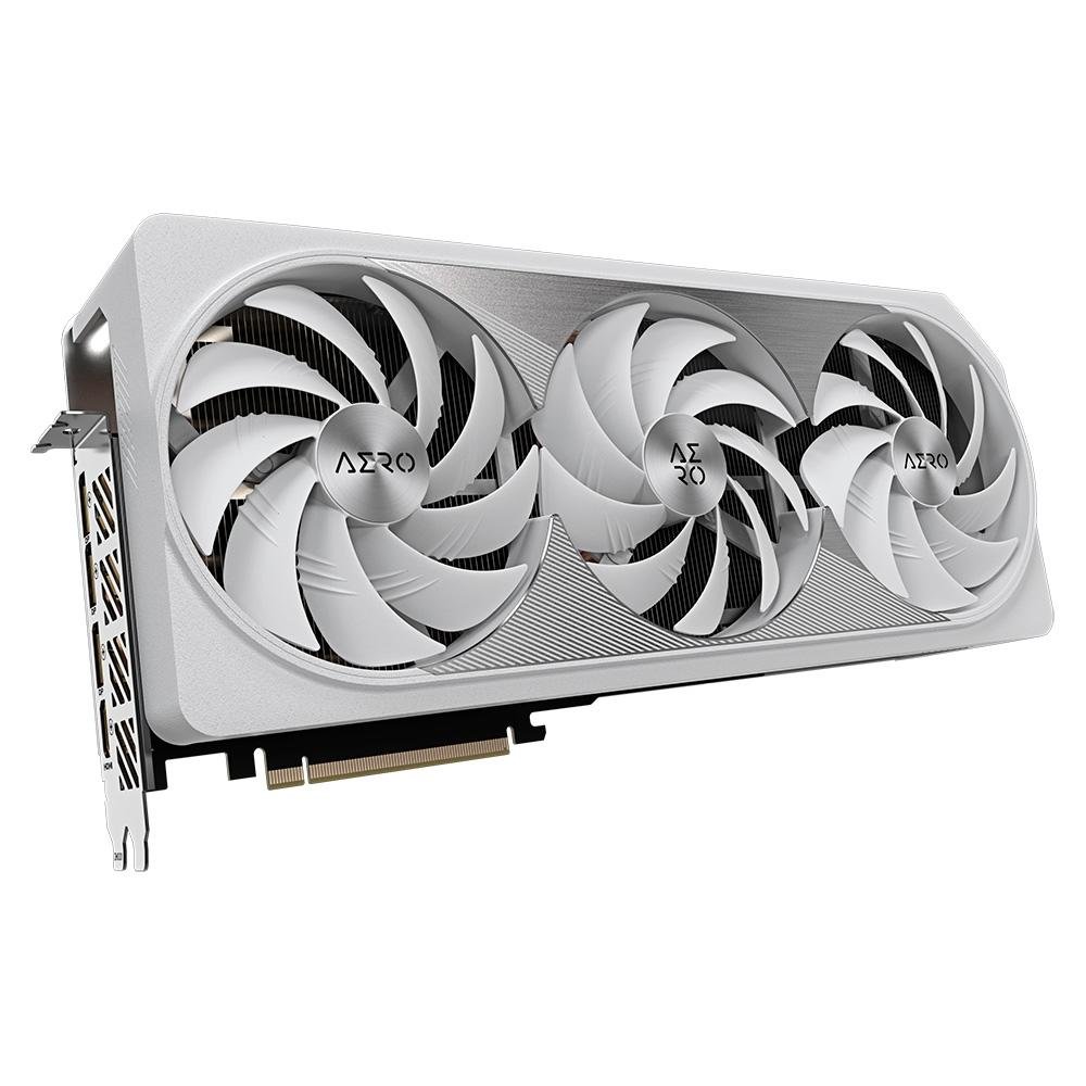 Placa de Vídeo RTX 4080 Super Gigabyte Aero OC NVIDIA GeForce, 16GB, GDDR6, DLSS, Ray Tracing - GV-N4080SAERO OC-16GD