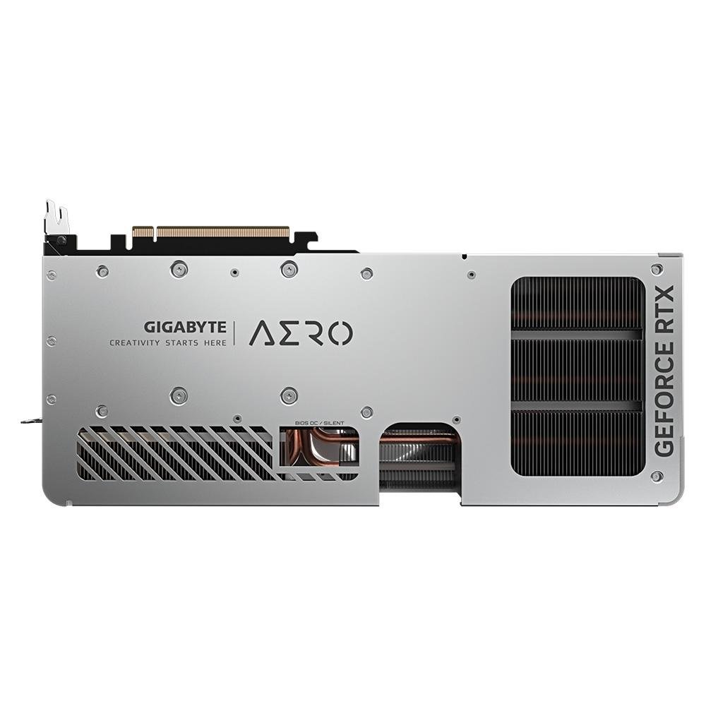 Placa de Vídeo RTX 4080 Super Gigabyte Aero OC NVIDIA GeForce, 16GB, GDDR6, DLSS, Ray Tracing - GV-N4080SAERO OC-16GD