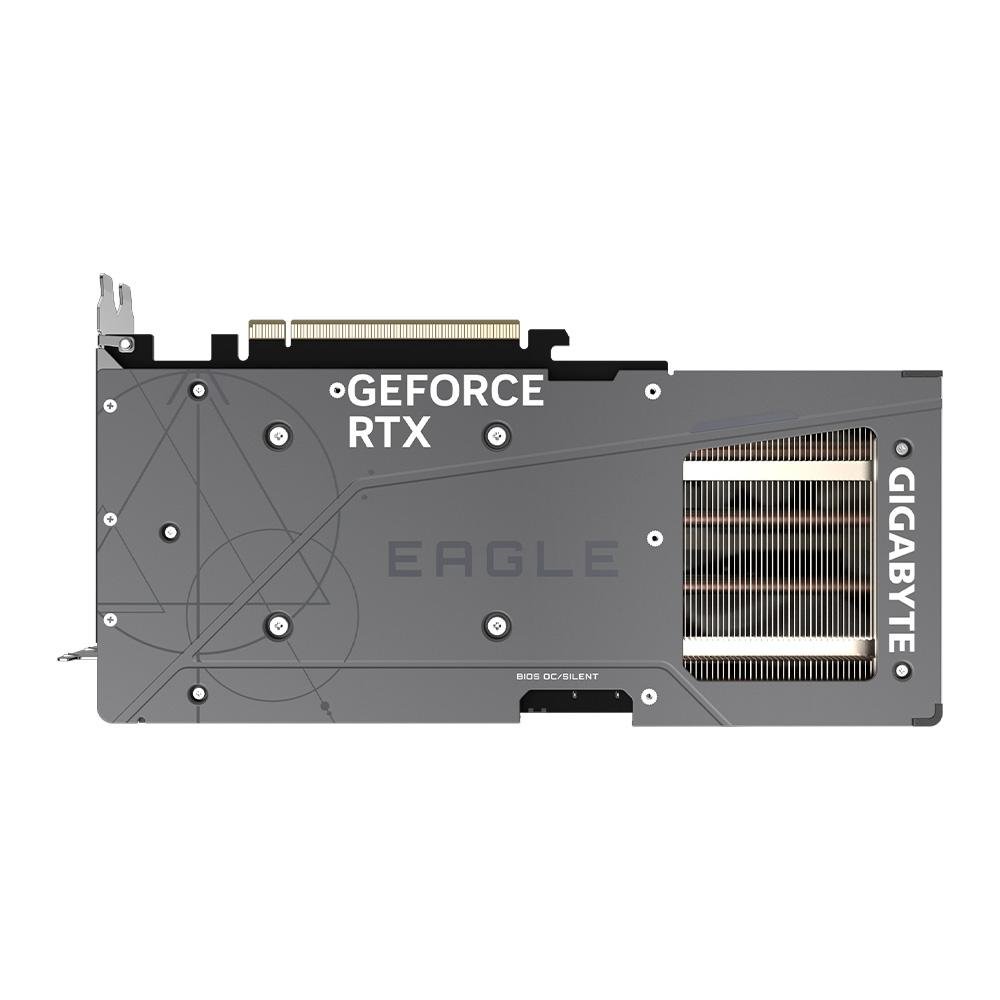 Imagem 6 de 8 do produto Placa de Vídeo RTX 4070 Super Gigabyte Eagle OC NVIDIA GeForce, 12GB GDDR6, DLSS, Ray Tracing - GV-N407SEAGLE OC-12GD