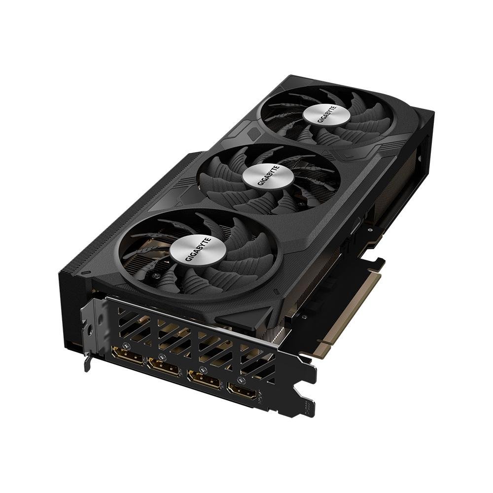 Imagem 4 de 8 do produto Placa de Vídeo RTX 4070 Super Gigabyte Windforce NVIDIA GeForce, 12GB, GDDR6X, DLSS, Ray Tracing - GV-N407SWF3OC-12GD