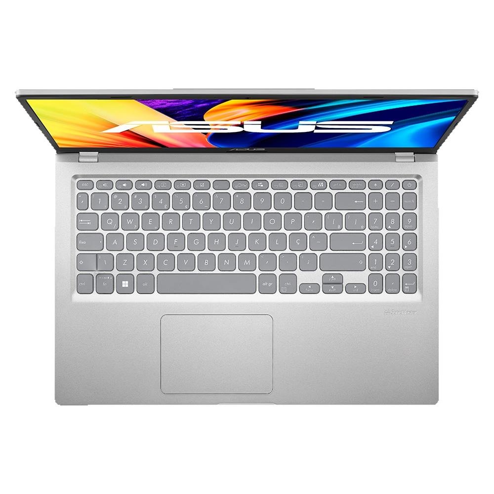 Imagem 10 de 13 do produto Notebook ASUS Vivobook 15, Intel Pentium Gold 7505, 4GB RAM, SSD 128GB, 15.6" FHD, W11 Home, Prata Metálico - X1500EA-EJ4239WS