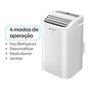 Ar Condicionado Portátil KABUM! smart 100, 12000 BTUs, Frio, Wi-Fi, Alexa/Google Assistente, 127V, Branco - KSAC100BR127