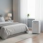 Ar Condicionado Portátil KABUM! smart 100, 12000 BTUs, Frio, Wi-Fi, Alexa/Google Assistente, 127V, Branco - KSAC100BR127