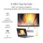Monitor Profissional ASUS ProArt 24", Full HD, IPS, Altura Ajustável, USB-C, Som Integrado - PA247CV