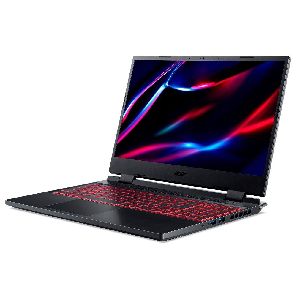 Notebook Gamer Acer Nitro 5 Intel Core i7-12650H, 8GB RAM, GeForce RTX 3050, SSD 512GB, 15,6" FHD 144Hz, Win 11 Home, Preto - AN515-58-78BZ