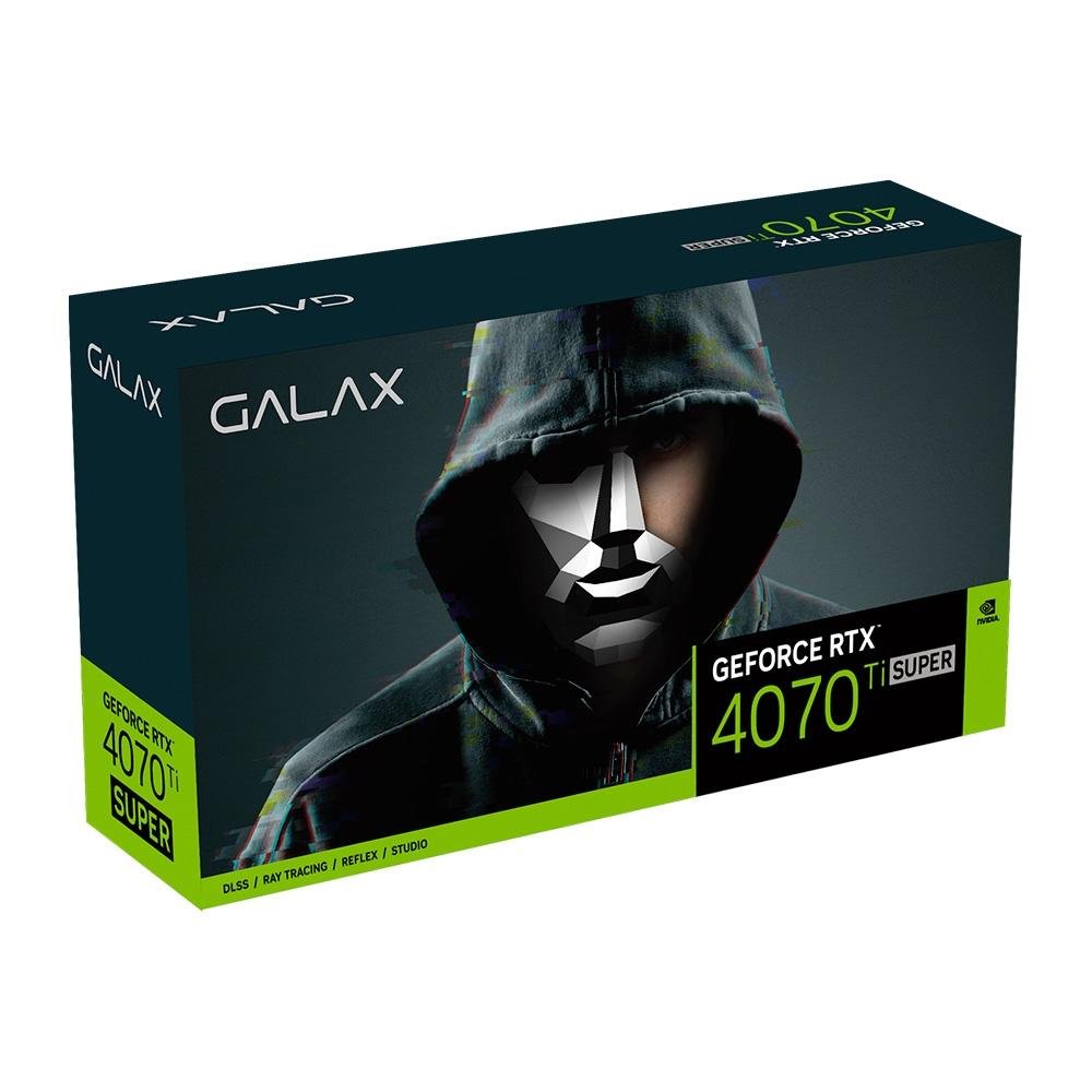 Imagem 12 de 12 do produto Placa de vídeo RTX 4070 Ti Super EX Galax NVIDIA GeForce, 16GB GDDR6X - 47UZM6MD9BUP