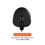 Mouse Gamer Sem Fio Husky Cold Blood, Sensor PixArt 3950, 8000Hz, Tri-Mode, Switch Huano Pink, RGB - HMS001
