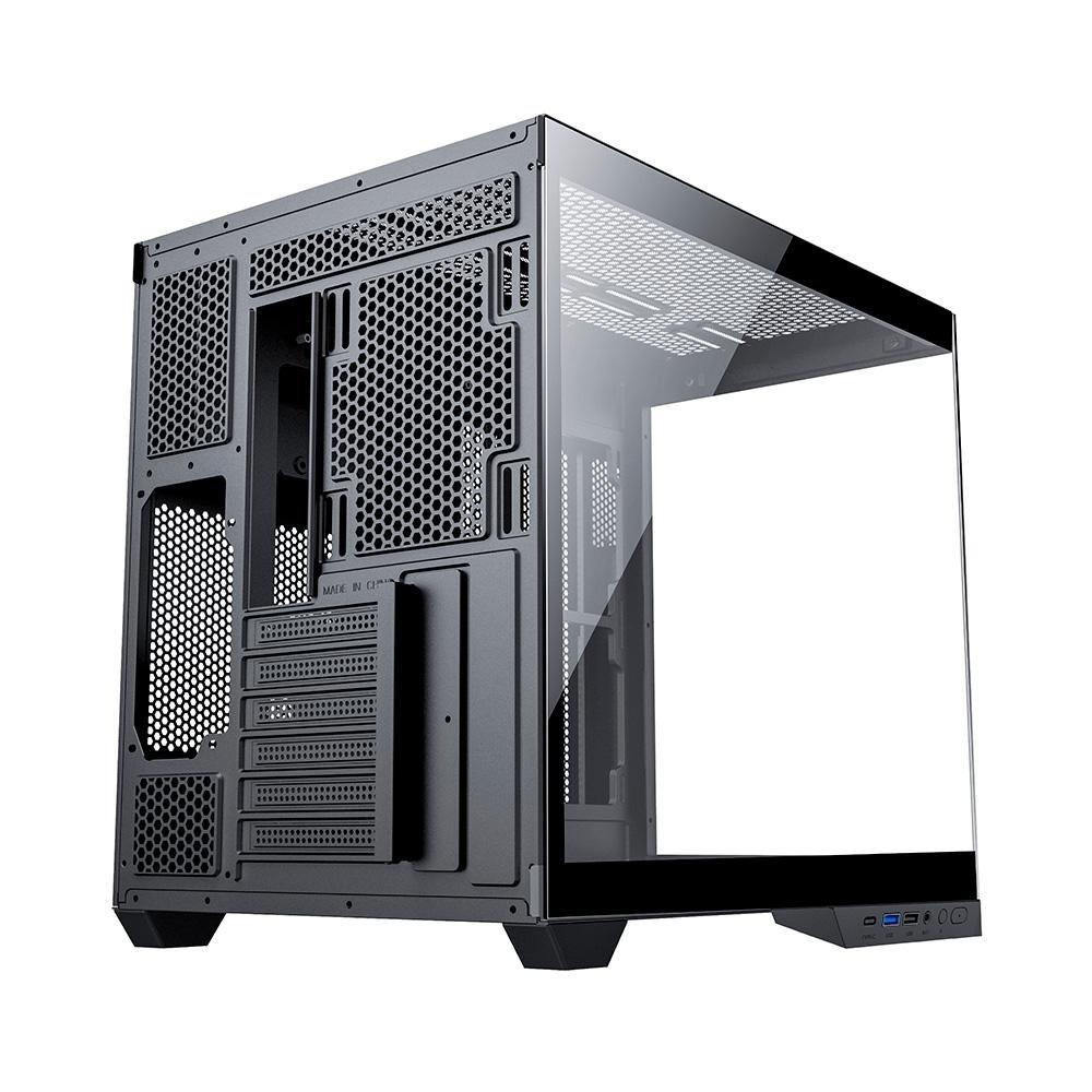 Imagem 5 de 6 do produto Gabinete Gamer Redragon Wideload Pro, Mid Tower, ATX, Lateral e Frontal em Vidro Temperado, Preto - CA-604B-PRO