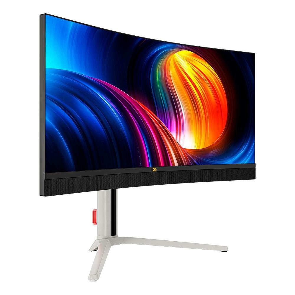 Monitor Gamer Balão.info Gaming MG900 34 Curvo, Mini-led, 180 Hz, 1ms, HDMI e DisplayPort, USB-C, HDR, FreeSync - KGMG90034BR - view 2