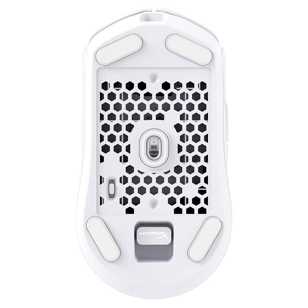 Mouse Gamer HyperX Pulsefire Haste 2, RGB, 26000DPI, 6 Botões, Wireless, Branco - 6N0A9AA